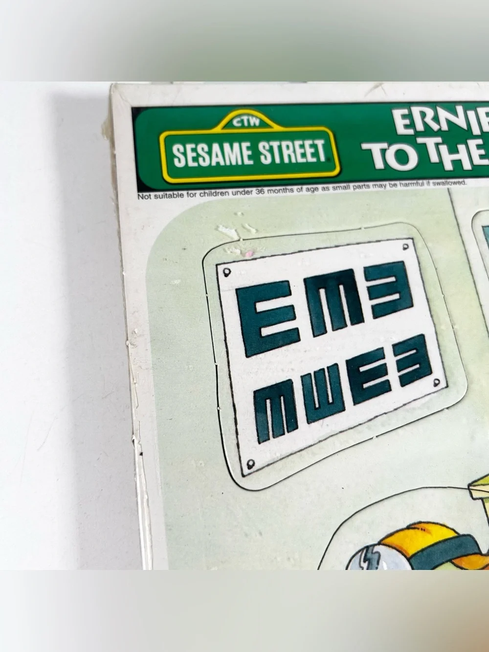 Merrigold Press Sesame Street Frame Tray Puzzle Lot from 1984